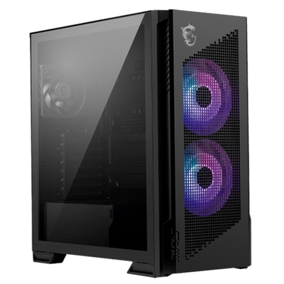 Adquiere tu Case MSI MPG VELOX 300R AIRFLOW PZ Mid Tower Sin Fuente Negro en nuestra tienda informática online o revisa más modelos en nuestro catálogo de Cases MSI 