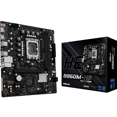 Adquiere tu Placa Asrock B860M-H2 Intel B860 LGA1851 HDMI en nuestra tienda informática online o revisa más modelos en nuestro catálogo de Placas Madre AsRock