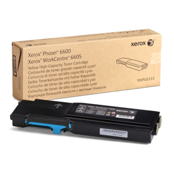 Toner Xerox Para Phaser 6600 Workcentre 6605 Cyan 6k