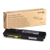 Toner Xerox Phaser 6600, WorkCentre 6605, amarillo (6K)