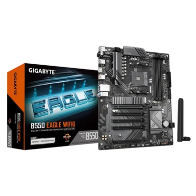 Adquiere tu Placa Gigabyte B550 EAGLE WIFI6 AMD B550 Socket AM4 HDMI en nuestra tienda informática online o revisa más modelos en nuestro catálogo de Placas Madre Gigabyte