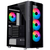 Case Antryx RX-260 V/Templado FRGB x4 Ventiladores USB 3.0