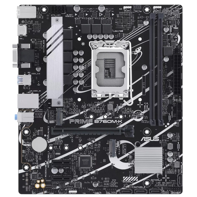 Adquiere tu Placa Asus PRIME B760M-K Intel B760 DDR5 1700 VGA HDMI en nuestra tienda informática online o revisa más modelos en nuestro catálogo de Placas Madre Asus