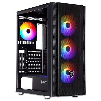 Adquiere tu Case Gamer Antryx RX-265 Con Fuente 500W FRGB x4 Fan en nuestra tienda informática online o revisa más modelos en nuestro catálogo de Cases Antryx