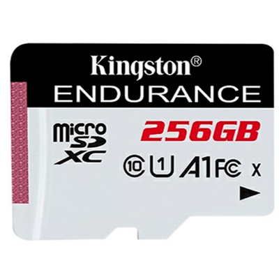 Adquiere tu Memoria MicroSD Kingston Endurance 256GB 95MB/s Solo Tarjeta en nuestra tienda informática online o revisa más modelos en nuestro catálogo de Memorias Flash Kingston