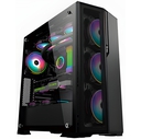 Case Gamer Teros TE1175N Mid Tower USB 3.0 Sin Fuente Negro