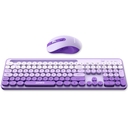 Kit Teclado y Mouse Inalámbrico Antryx WS-970 Morado