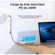 Adquiere tu Cable USB C 3.2 Netcom Gen 2x2 PD240W 4K UHD 60Hz De 5Mts en nuestra tienda informática online o revisa más modelos en nuestro catálogo de Cables de Datos y Carga Netcom