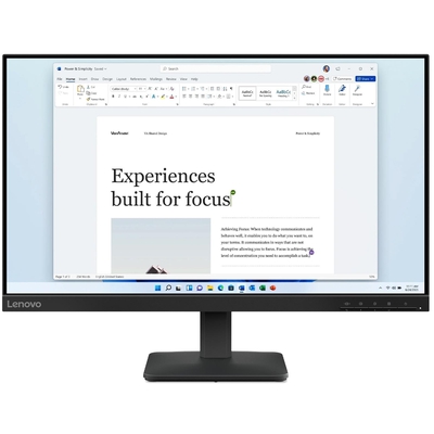 Adquiere tu Monitor Plano Lenovo L24-4e 23.8" 100Hz FHD HDMI VGA en nuestra tienda informática online o revisa más modelos en nuestro catálogo de Monitores Lenovo