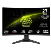 Monitor Curvo Gaming MSI MAG 276CF E20 27" 200HZ FHD HDMI DP