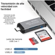 Adquiere tu Lector de Tarjetas USB 3 en 1 SD/MicroSD Plug & Play en nuestra tienda informática online o revisa más modelos en nuestro catálogo de Lectores de Memorias y Tarjetas Netcom