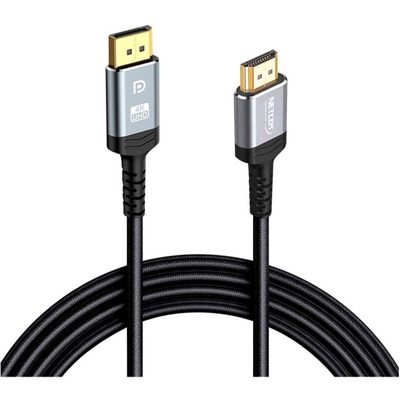 Adquiere tu Cable DisplayPort a HDMI Netcom De 1.80 mts UHD 4K 60Hz en nuestra tienda informática online o revisa más modelos en nuestro catálogo de Cables de Video Netcom