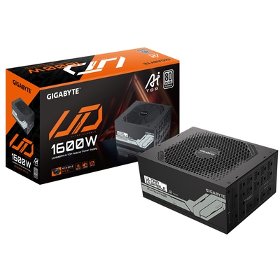 Adquiere tu Fuente De 1600W 80 Plus Platinum GIGABYTE UD1600PM PG5 AI TOP en nuestra tienda informática online o revisa más modelos en nuestro catálogo de Fuentes de Poder Gigabyte