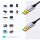 Adquiere tu Cable USB-A 3.0 Macho a Macho Netcom De 1.80 Metros en nuestra tienda informática online o revisa más modelos en nuestro catálogo de Cables de Datos y Carga Netcom