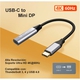 Adquiere tu Adaptador USB C a Mini DP Netcom 4K 60Hz en nuestra tienda informática online o revisa más modelos en nuestro catálogo de Adaptadores Convertidores Netcom