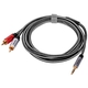Adquiere tu Cable De Audio 1 Plug 3.5MM a 2 RCA Netcom De 1.8 Mts en nuestra tienda informática online o revisa más modelos en nuestro catálogo de Cables de Audio Netcom