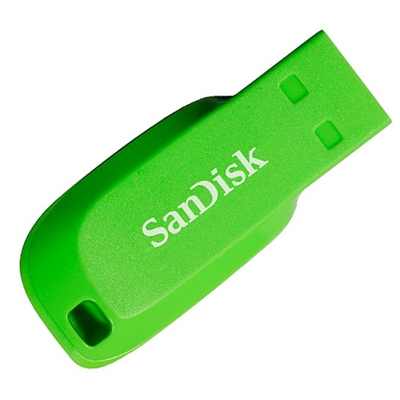 Adquiere tu Memoria USB SanDisk Cruzer Blade 16GB USB 2.0 Verde en nuestra tienda informática online o revisa más modelos en nuestro catálogo de Memorias USB SanDisk