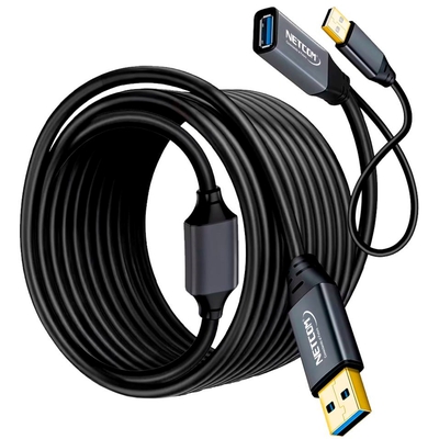 Adquiere tu Cable Extensión USB 3.0 Activo Netcom De 15 Metros en nuestra tienda informática online o revisa más modelos en nuestro catálogo de Cables Extensores USB Netcom