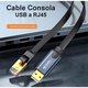 Adquiere tu Cable Consola USB a RJ45 Netcom 1.8 Metros Solo Datos en nuestra tienda informática online o revisa más modelos en nuestro catálogo de Cables de Datos y Carga Netcom