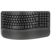 Teclado Inalámbrico Logitech Ergo Wave Bluetooth Grafito