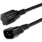 Cable De Poder C14 a NEMA 5-15P Netcom De 1.80 Metros