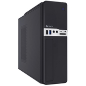 Case Slim Teros TE-1032S 250W USB 3.2/2.0 DVD Negro