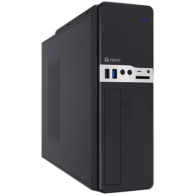 Adquiere tu Case Slim Teros TE-1032S 250W USB 3.2/2.0 DVD Negro en nuestra tienda informática online o revisa más modelos en nuestro catálogo de Cases Teros