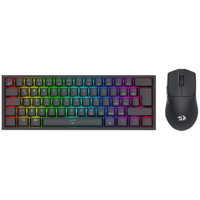 Adquiere tu Kit Gamer Redragon S143 Teclado K617RGB FIZZ SP y Mouse M724 en nuestra tienda informática online o revisa más modelos en nuestro catálogo de Teclados y Mouse Gamer Redragon