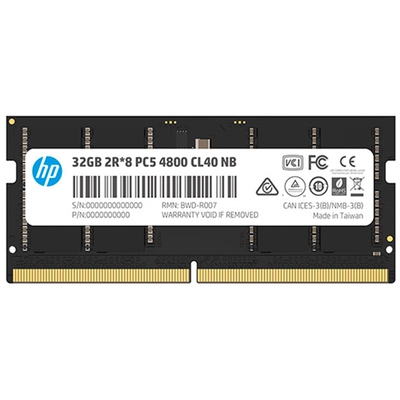 Adquiere tu Memoria SODIMM HP X1 4800MHz DDR5 32GB CL40 1.1 V, 260-Pin en nuestra tienda informática online o revisa más modelos en nuestro catálogo de SODIMM DDR5 HP