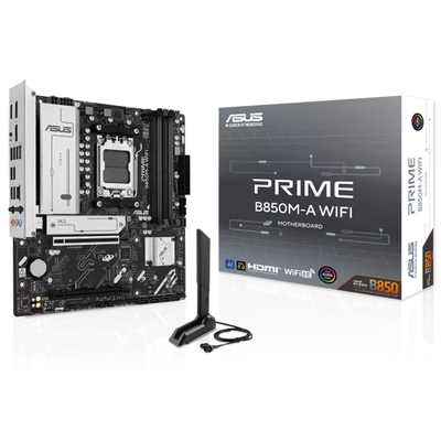 Adquiere tu Placa Asus PRIME B850M-A WIFI AMD B850 AM5 HDMI Displayport en nuestra tienda informática online o revisa más modelos en nuestro catálogo de Placas Madre Asus