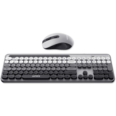 Kit Teclado y Mouse Inalámbrico Antryx WS-970 Gris