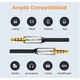 Adquiere tu Cable de Audio 3.5mm Macho a Macho TRRS 1.80 Metros Netcom en nuestra tienda informática online o revisa más modelos en nuestro catálogo de Cables de Audio Netcom