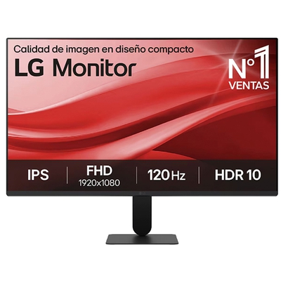 Adquiere tu Monitor De 27" LG Full HD 120Hz HDMI VGA en nuestra tienda informática online o revisa más modelos en nuestro catálogo de Monitores LG
