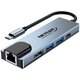 Adquiere tu Adaptador 5 en 1 USB C a HDMI USB 3.0 USB C RJ45 Netcom en nuestra tienda informática online o revisa más modelos en nuestro catálogo de Adaptadores Multipuerto Netcom
