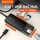Adquiere tu Hub De USB A USB C a USB 3.2 Cabletime CB05B De 4 Puertos en nuestra tienda informática online o revisa más modelos en nuestro catálogo de Hubs USB Cabletime