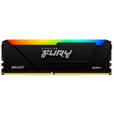 Memoria Ram Kingston Fury RGB Black 8GB DDR4 3200 Mhz CL16