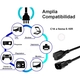 Adquiere tu Cable De Poder C14 a NEMA 5-15P Netcom De 1.80 Metros en nuestra tienda informática online o revisa más modelos en nuestro catálogo de Cables de Poder Netcom