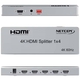 Adquiere tu Splitter HDMI 1x4 Netcom v2.0 UHD 4K 60Hz en nuestra tienda informática online o revisa más modelos en nuestro catálogo de Splitters y Conmutadores Netcom