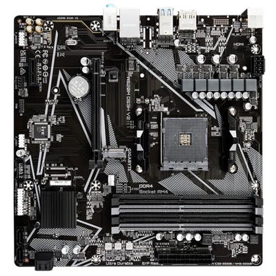 Adquiere tu Placa Gigabyte A520M DS3H V2 (rev. 1.0) AM4 DDR4 HDMI DP en nuestra tienda informática online o revisa más modelos en nuestro catálogo de Placas Madre Gigabyte