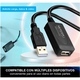 Adquiere tu Cable Extensor USB 2.0 Activo Netcom De 20 Metros en nuestra tienda informática online o revisa más modelos en nuestro catálogo de Cables Extensores USB Netcom