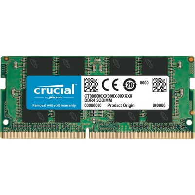 Adquiere tu Memoria SODIMM Crucial 8GB DDR4 2666 MHz PC4-21300 CL19 1.2V en nuestra tienda informática online o revisa más modelos en nuestro catálogo de SODIMM DDR4 Crucial