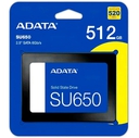 Disco Sólido 2.5" 512GB Adata Ultimate SU650 SSD SATA III