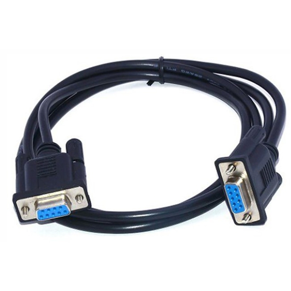 Cable Serial DB9 Hembra a DB9 Hembra De 1.80 Metros Trautech