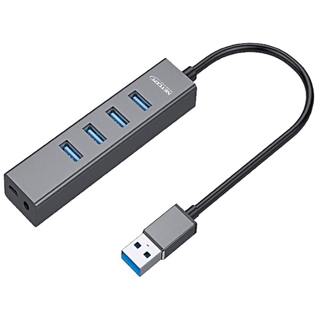 Hub USB 3.0 De 4 Puertos USB-A 3.0 Netcom