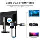 Adquiere tu Cable Adaptador Activo VGA a HDMI Netcom 1.80 Mts FHD 60Hz en nuestra tienda informática online o revisa más modelos en nuestro catálogo de Cables de Video Netcom