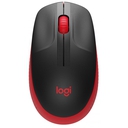 Mouse Inalámbrico Logitech M190 1000 DPI Rojo
