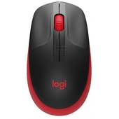 Mouse Inalámbrico Logitech M190 1000 DPI Rojo