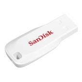 Memoria USB SanDisk Cruzer Blade 16GB USB 2.0 Blanco