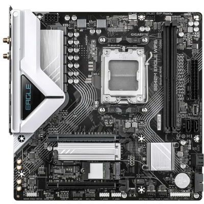 Adquiere tu Placa Gigabyte B840M EAGLE WIFI6 AMD B840 AM5 HDMI DP en nuestra tienda informática online o revisa más modelos en nuestro catálogo de Placas Madre Gigabyte