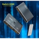 Adquiere tu Conmutador HDMI 3x1 Netcom V2.1 UHD 8K 60Hz en nuestra tienda informática online o revisa más modelos en nuestro catálogo de Splitters y Conmutadores Netcom